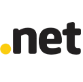 .NET domain logo representing classic and reliable domain extension options offered by Cohosta