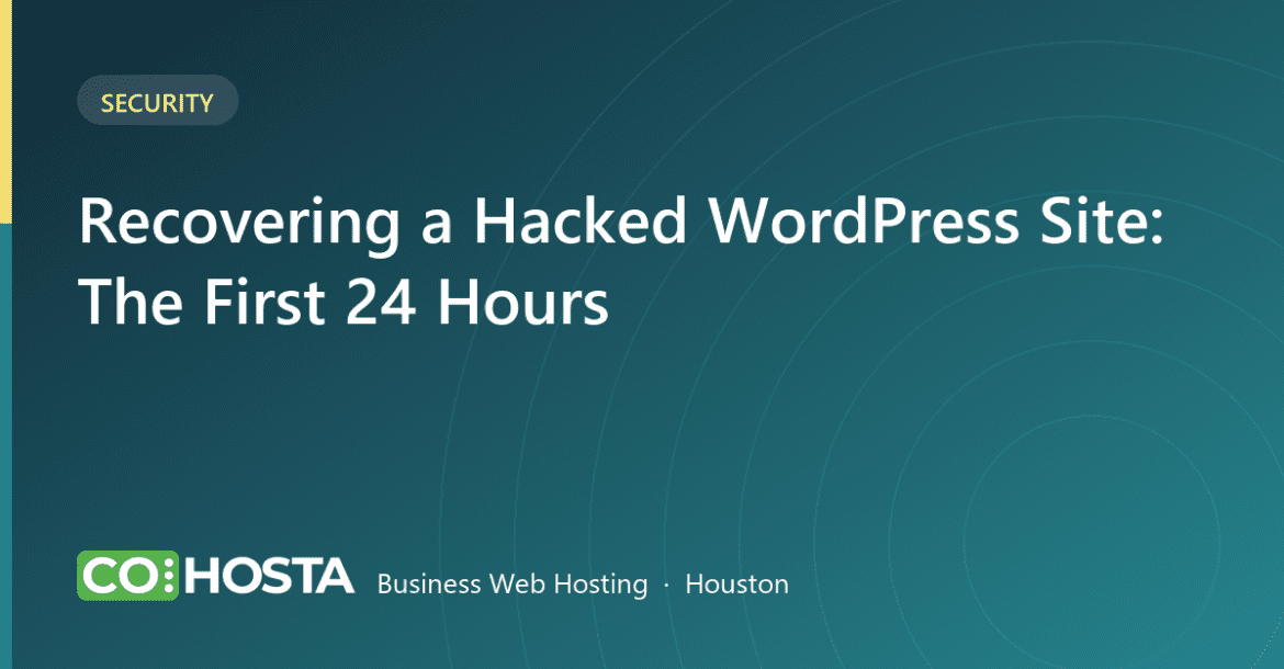 Recovering a hacked WordPress site step by step