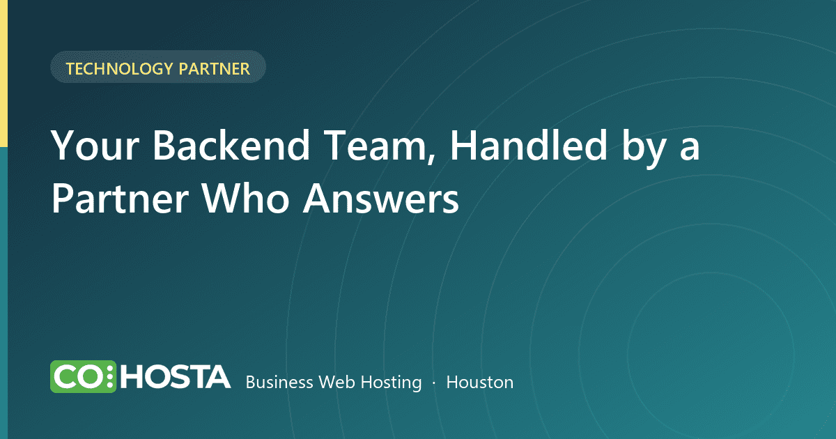 CoHosta hosting technology partner for agencies and growing businesses