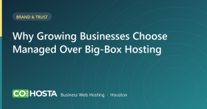 Managed host versus big-box hosting for growing businesses